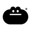 Booger Jr. says Bye logo