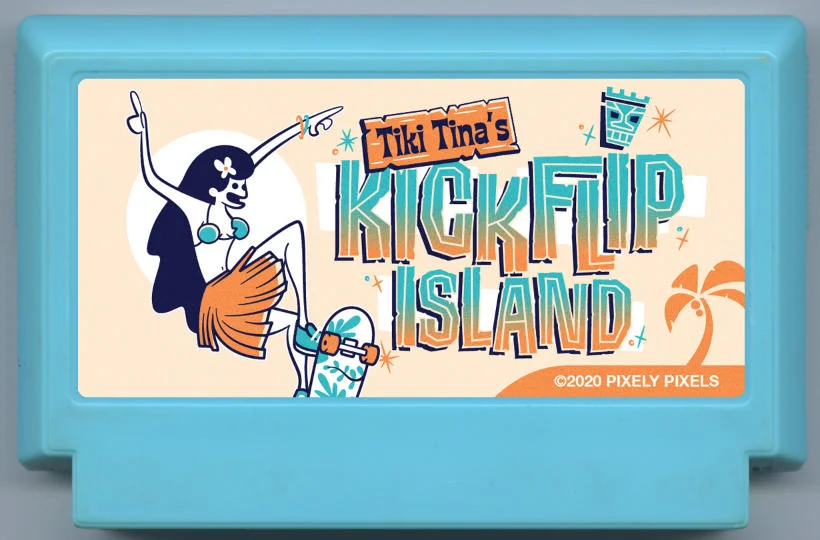 蒂基蒂娜的尖翻岛 (Tiki Tina's Kickflip Island) cover