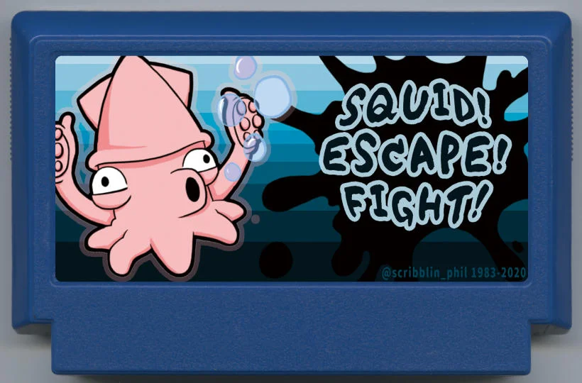 鱿鱼！逃脱！战斗！ (Squid! Escape! Fight!) cover