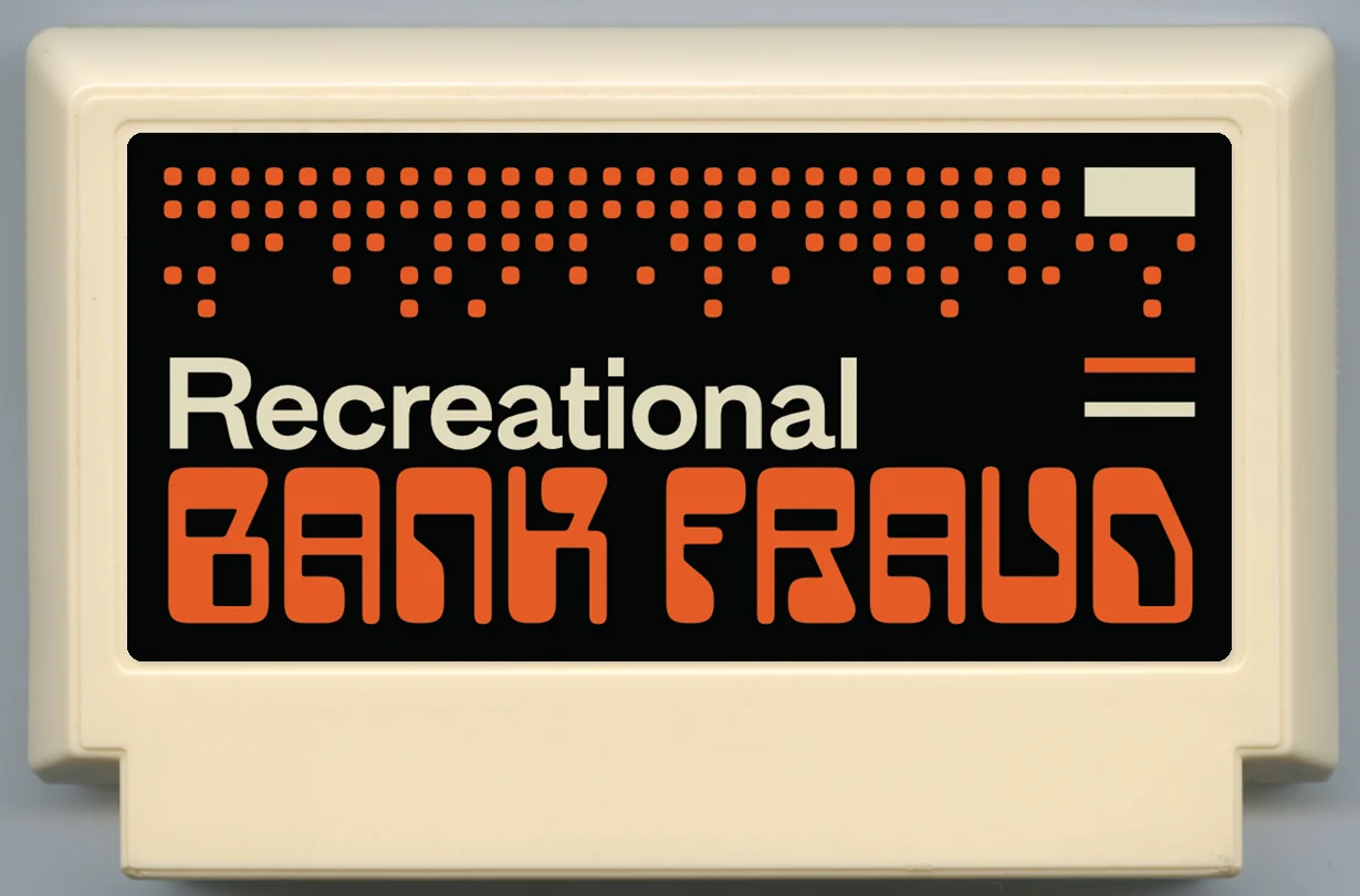 娱乐性银行欺诈 (Recreational Bank Fraud) cover