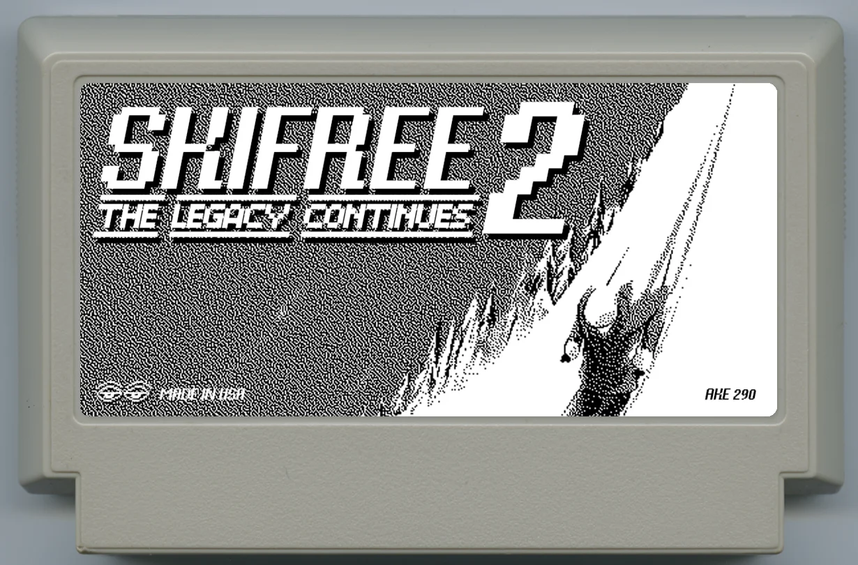 自由滑雪2 (SkiFree 2) cover