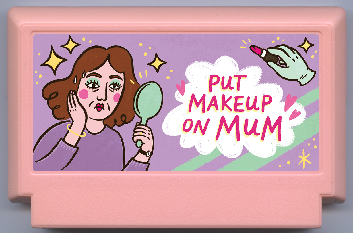 Put Makeup On Mum
