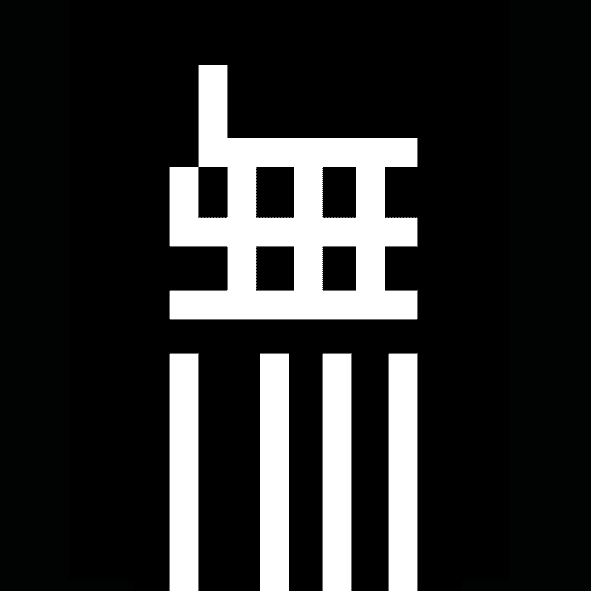 夜々中の住人 logo