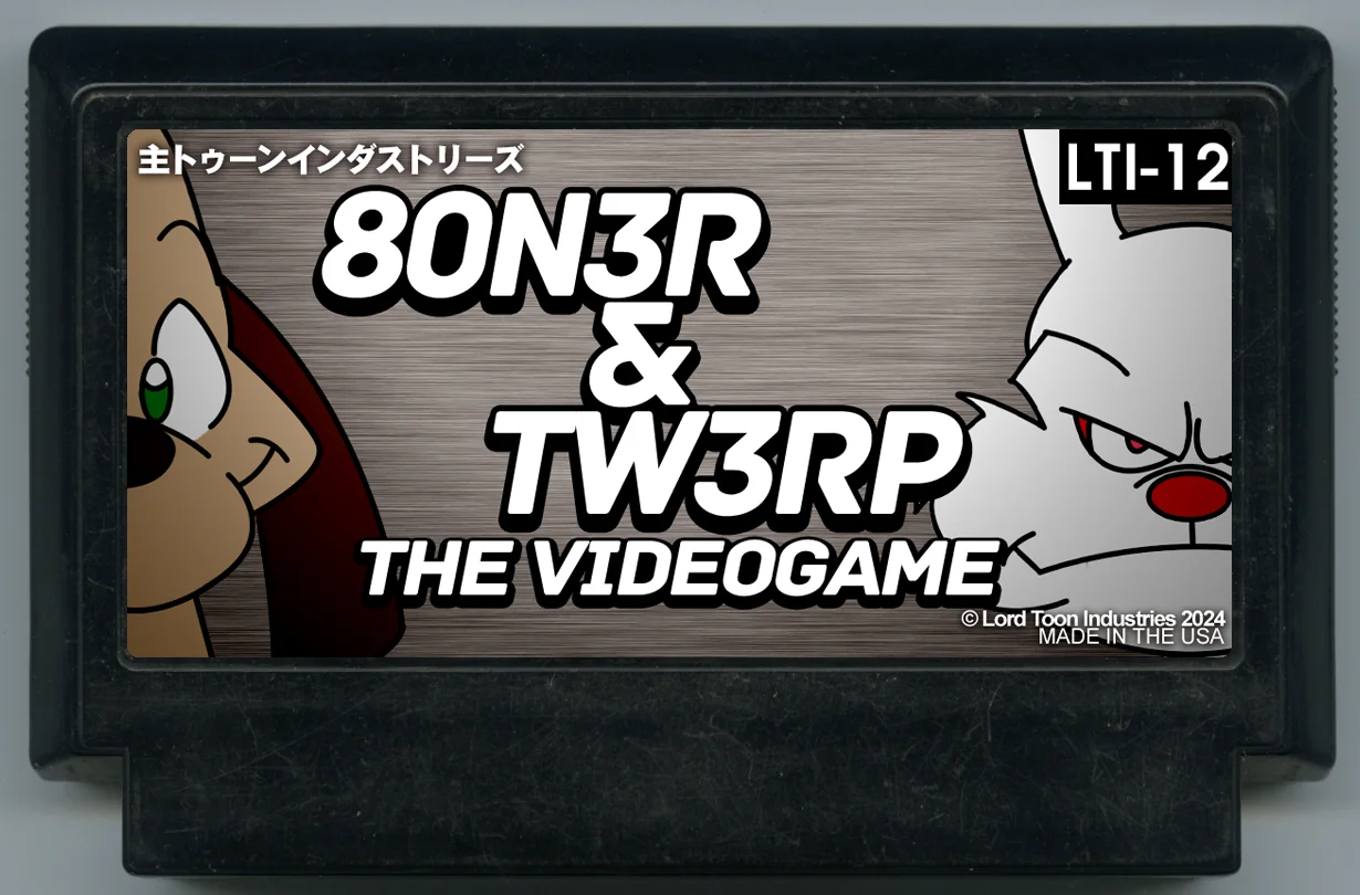 80N3R & TW3RP：电子游戏 (80N3R & TW3RP: The Videogame) cover