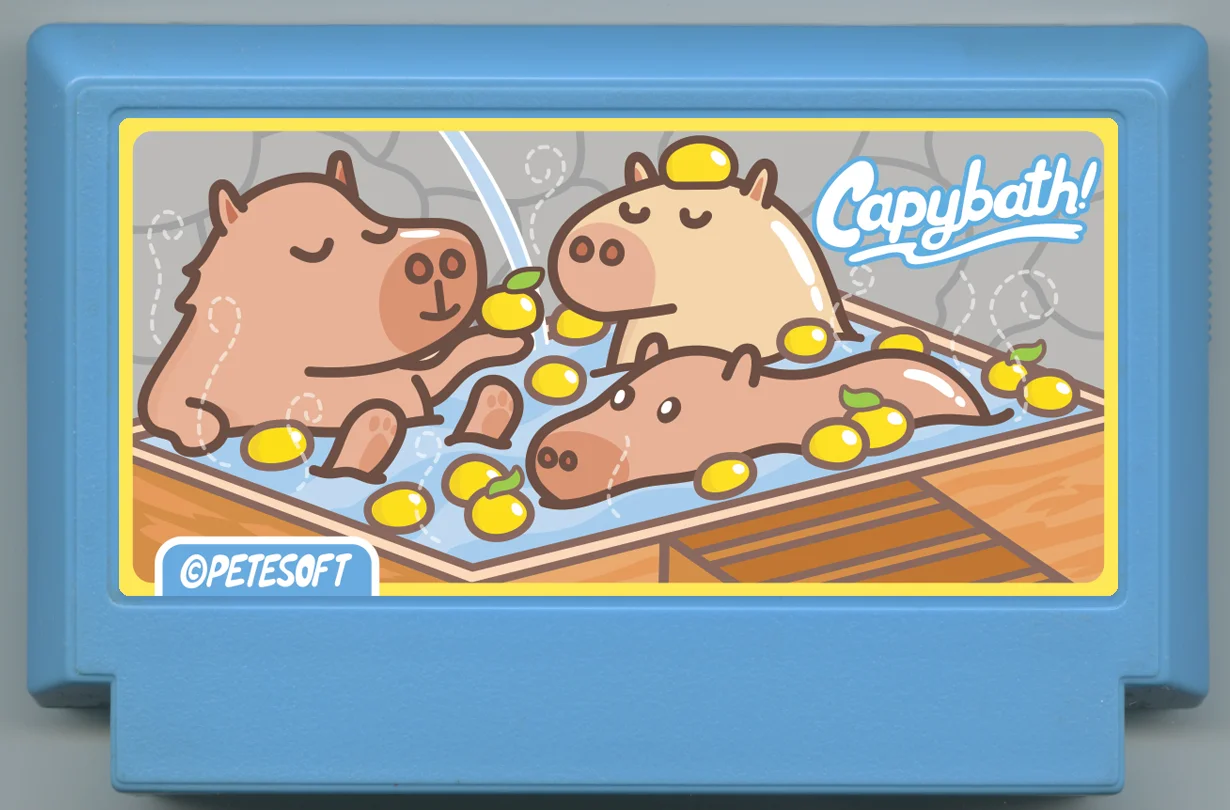 水豚浴！ (Capybath!) cover