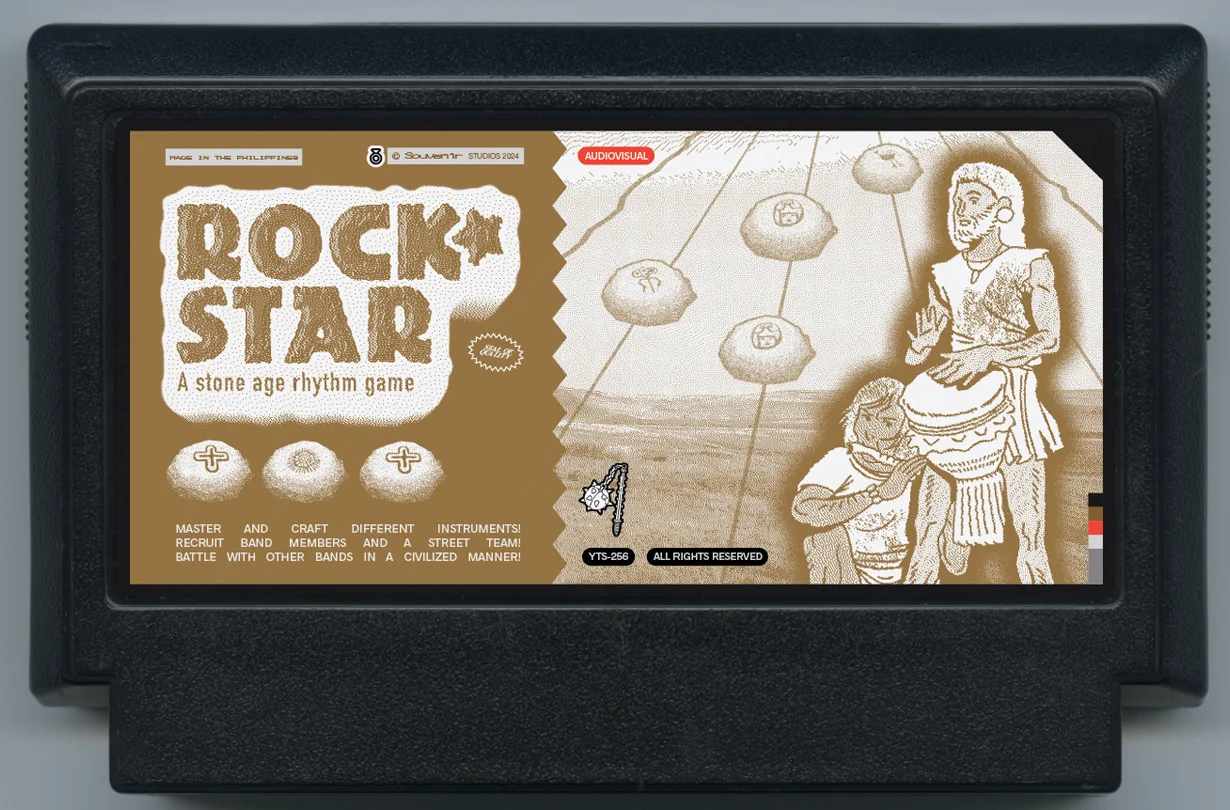 摇滚★明星：石器时代节奏游戏 (ROCK★STAR: A stone age rhythm game) cover