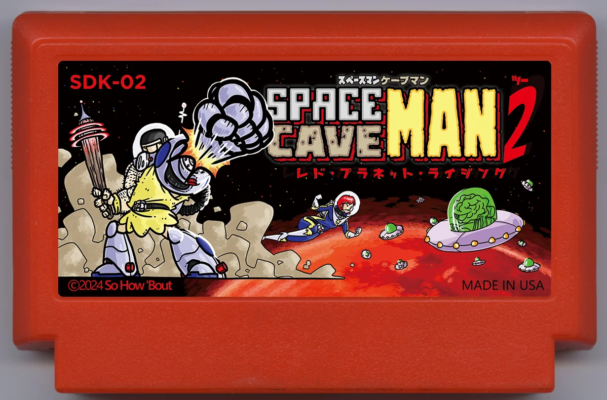 太空人穴居人2：红色星球崛起 (Spaceman Caveman 2: Red Planet Rising) cover